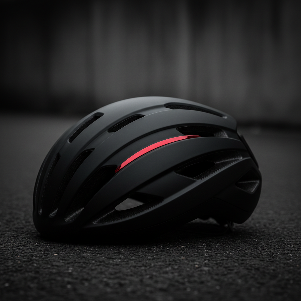 Casque aéro en détail